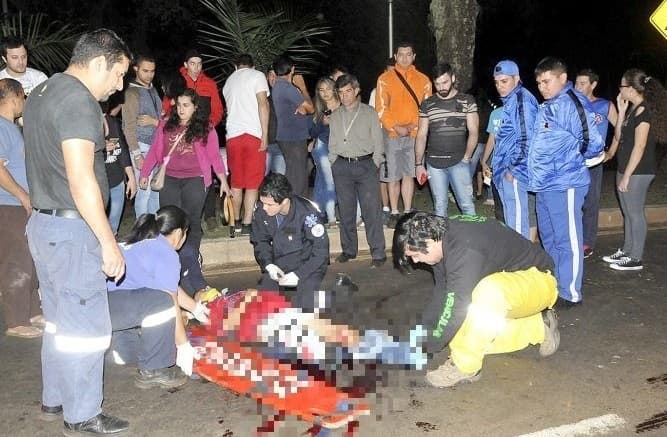 Joven pierde una pierna en accidente