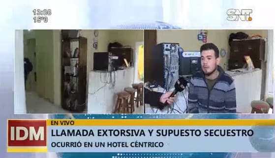 Joven movilizó a la policía por un secuestro, pero resultó ser un engaño