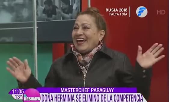 Herminia de MasterChef: “Le caigo mal a la gente porque hablo de frente”