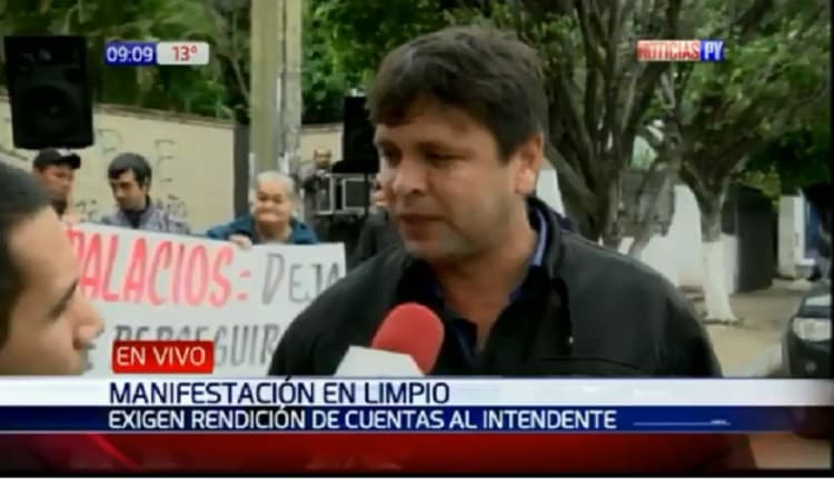 Limpeños solicitan rendición de cuentas a intendente