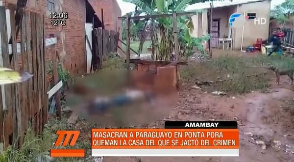Asesinado y arrojado a un pozo