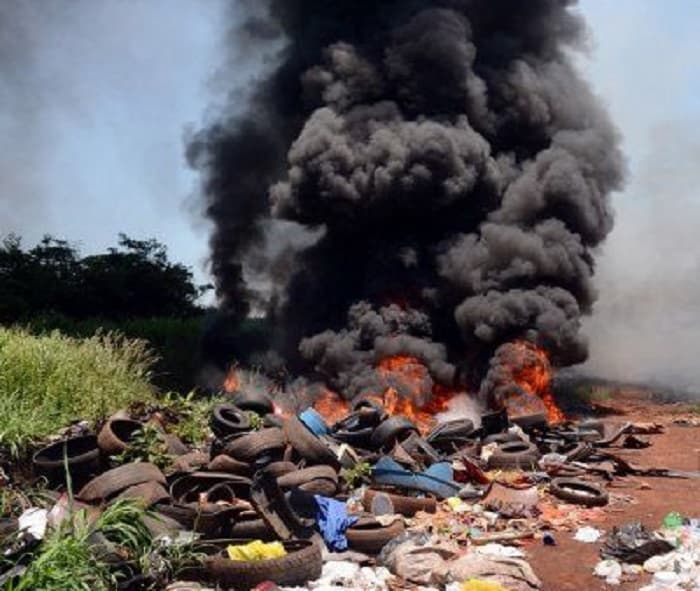 Advierten sobre alta multa por quemar basura