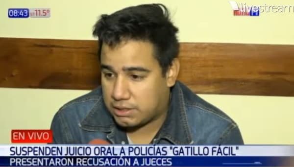 Traban juicio oral para policías que dejaron parapléjico a joven