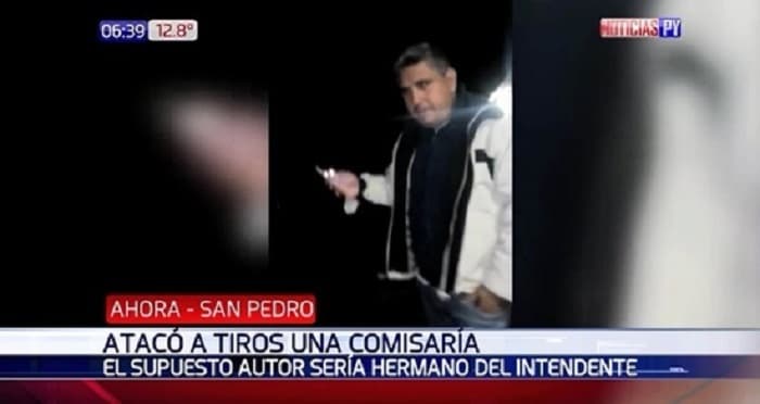 San Pedro: Sitiaron comisaría para liberar a hermano de intendente