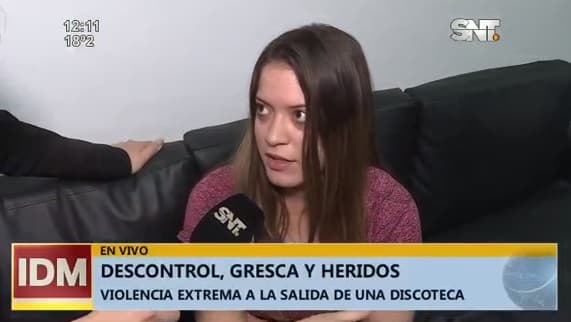 Testigo de gresca en discoteca brinda testimonio