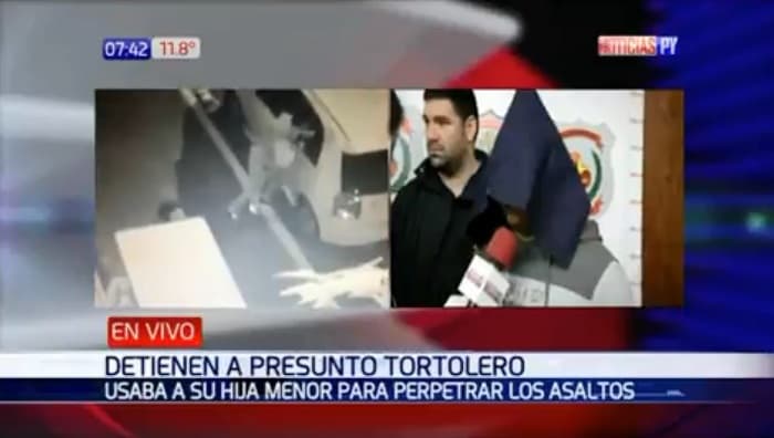 “Tortolero” confiesa que robaba con su hija por necesidad