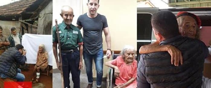 Rescatan a pareja de adultos mayores