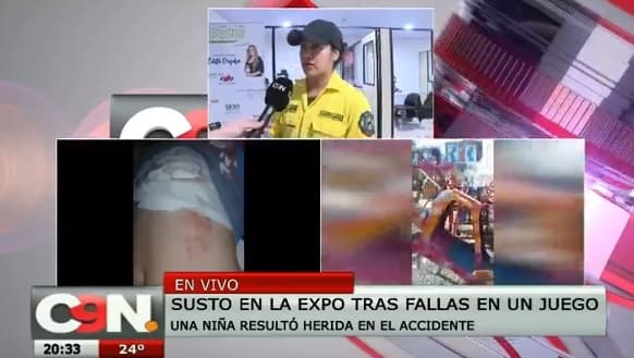 Clausuran juego que colapsó en la Expo