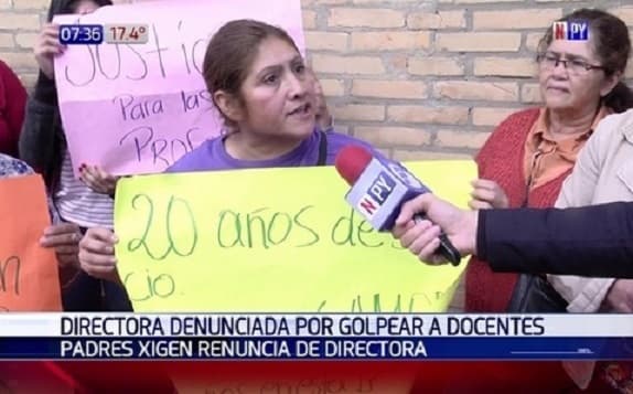 Directora denunciada por agresión fue apartada del cargo