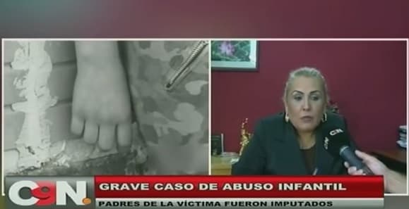 Beba de menos de dos años es abusada e imputan a sus padres