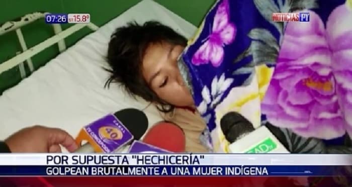Mujer fue golpeada por practicar "brujeria" en su comunidad