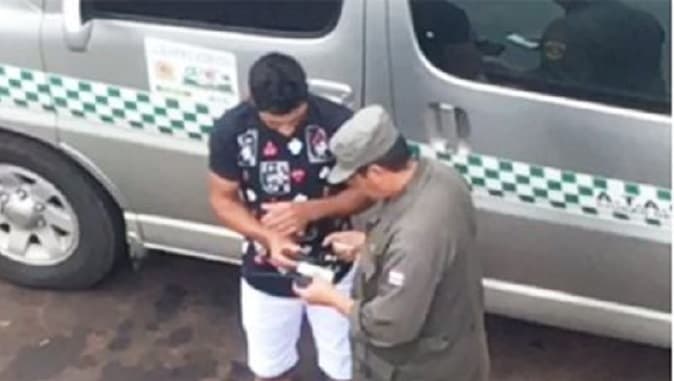 Descubren a inspector de tránsito cobrando “coima”