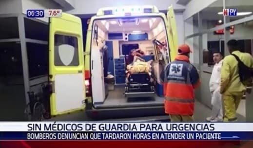 Bomberos se levantan ante falta de médicos en urgencias de IPS