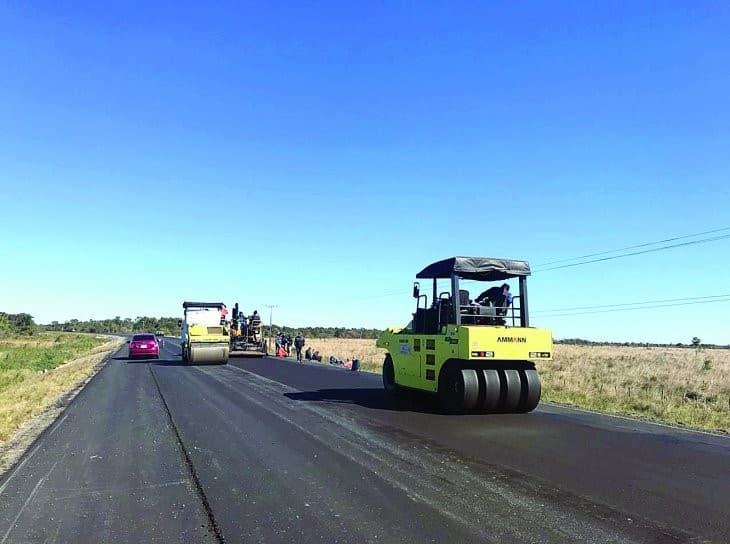 Cartes apura obras viales antes de dejar su mandato