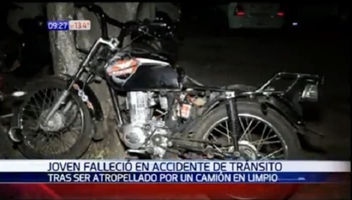 Moto que recibió de regalo de su padre condenó a muerte a adolescente