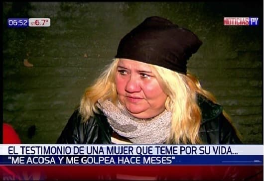 Mujer denuncia a su expareja por violencia y teme por su vida