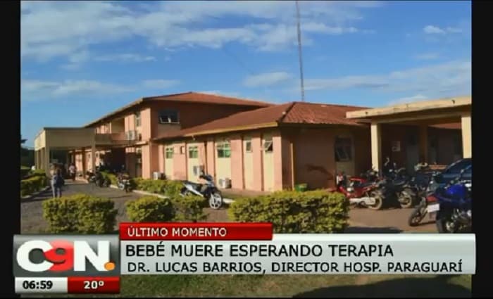 Bebé murió esperando terapia intensiva por horas