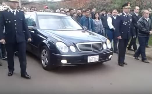 Dieron el último adiós a Gneiting en su ciudad natal