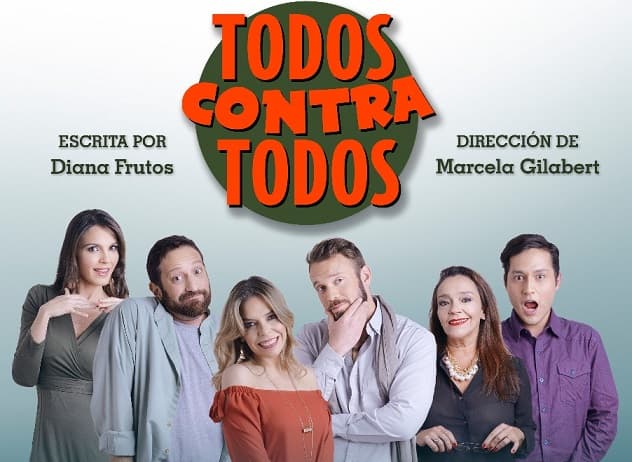Llega la comedia “Todos contra todos” en el Teatro de las Américas
