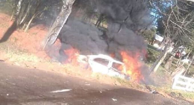 Choque múltiple deja un fallecido y dos heridos en Caaguazú