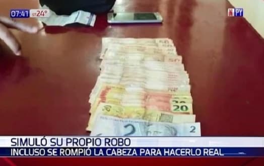 Mototaxista chocó a propósito para fingir asalto