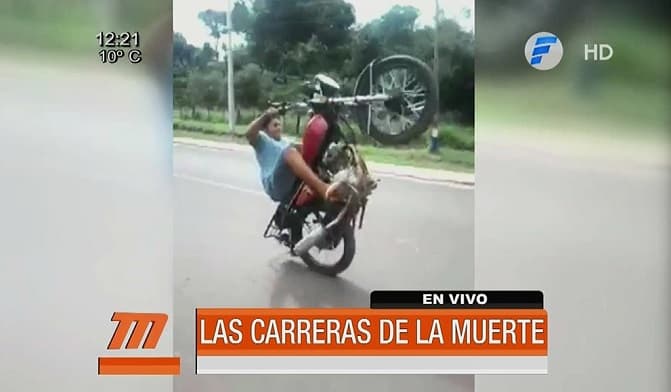 Conocido "acróbata" de motos muere en accidente