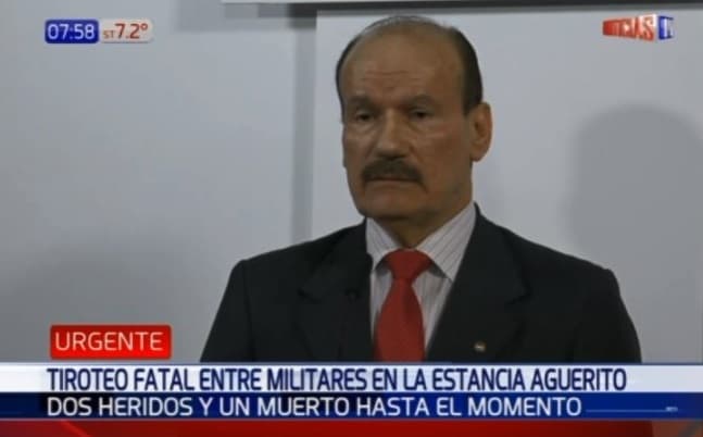 Confirman que militar baleó a camaradas