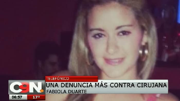 Salta otra denuncia de negligencia de doctora que operó a esposa de futbolista