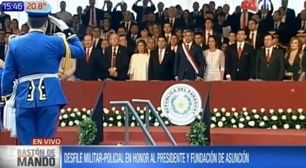 Siga en vivo el desfile militar y policial en Asunción