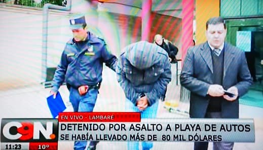 Capturan al sospechoso de ser cabecilla de asalto a empresario