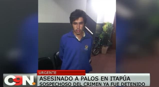 Capturan a sospechoso de asestar golpe fatal con un garrote