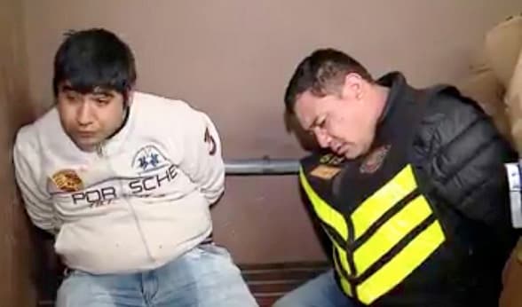 Detienen a dos paraguayos por extorsionar y robar a turista