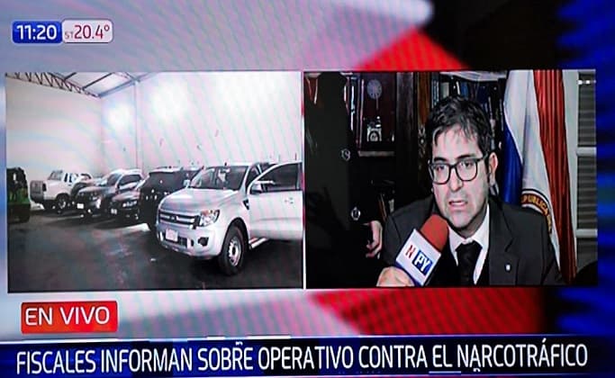 Entes del Estado apañaban a narcos en Salto del Guairá, confirma Fiscalía