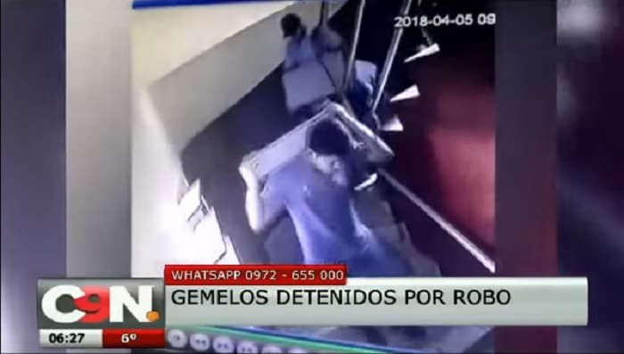 Iguales en todo: Capturan a gemelos por robo