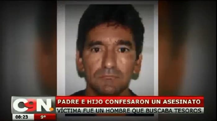 Confiesan crimen de buscador de tesoros