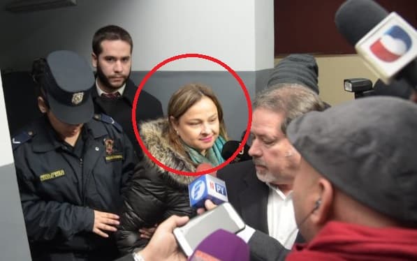 Esposa de Díaz Verón ya ingresó al Buen Pastor