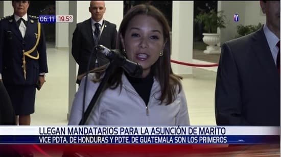 Arriban primeras delegaciones para traspaso de mando