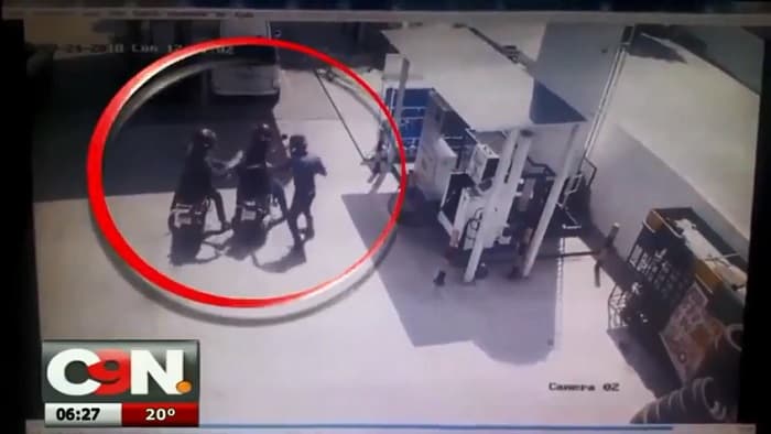 Asaltan surtidor y se llevan casi G. 300 millones en efectivo