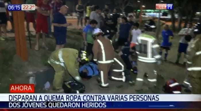 Dos baleados en tiroteo en Fernando de la Mora