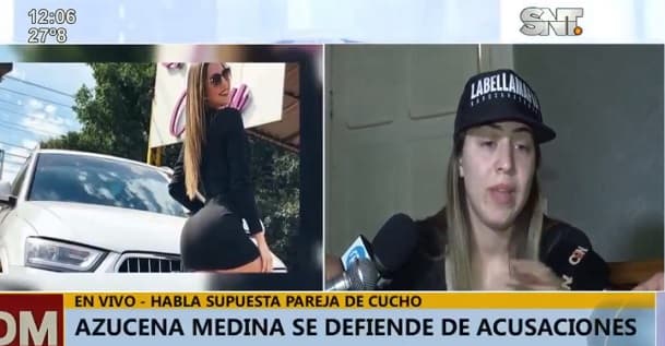 Novia de “Cucho” dice que su error fue enamorarse y lo pinta como un “seco”