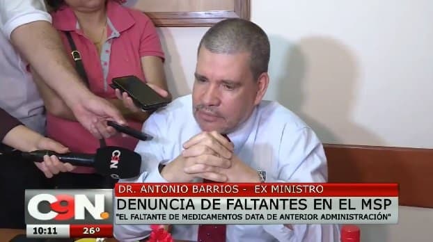 Barrios se lava las manos en irregularidades denunciadas en Salud