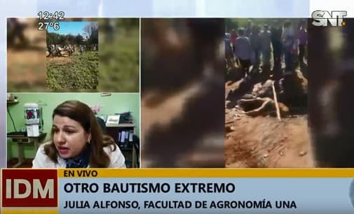 Jóvenes se intoxicaron en bautismo universitario