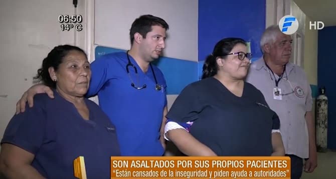 Doctores denuncian que son asaltados por sus pacientes