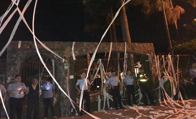 Concejales escrachan a intendente de Limpio