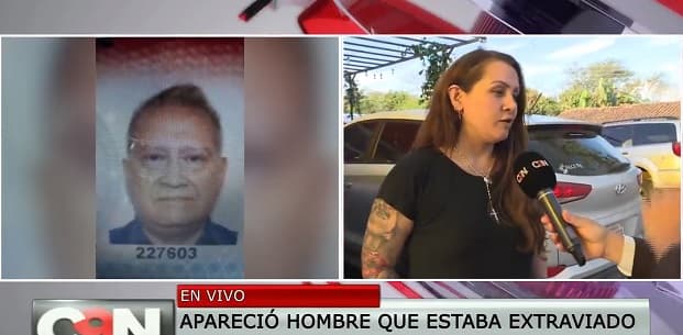 Se perdió en Villa Morra y apareció en Minga Guazú