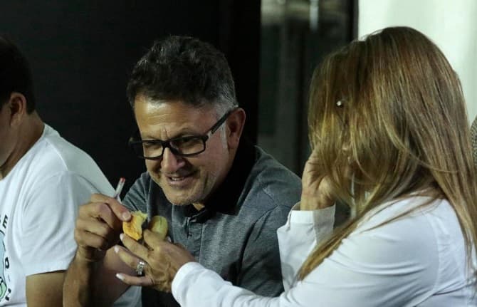 Juan Carlos Osorio presente en partido entre General Díaz y Sol