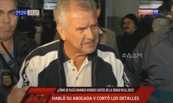 Tío de Cartes no estuvo recluido en la Senad, asegura abogada