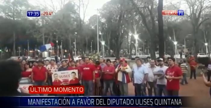 En el este apoyan a Ulises Quintana con manifestaciones