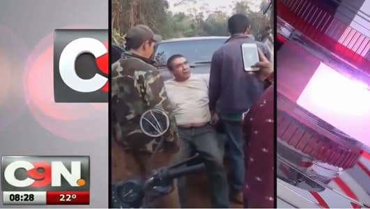 Denuncian violento proceder de invasores mediante video