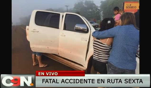 Hermanos mueren en accidente sobre la ruta 6